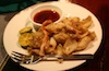 Fresh local salt and pepper squid.